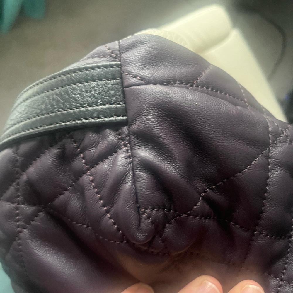 RELIST - Rough & Tumble purple Pashi quilted medium duffel - Picture 5 of 9